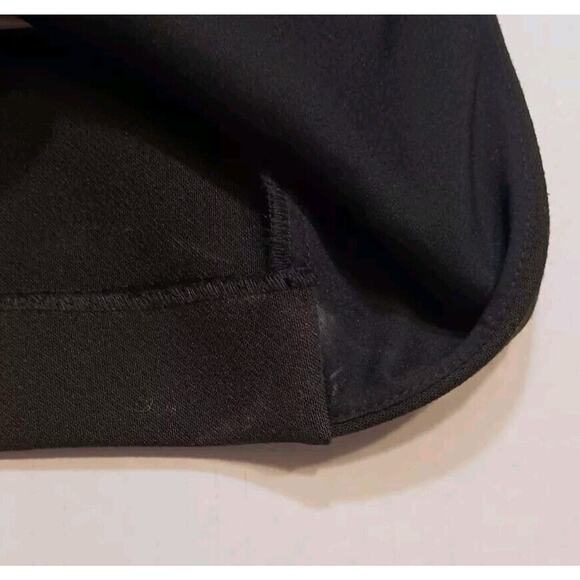 Kate Spade Women's Black Embellished Ruffle Top Poly Blend - Picture 9 of 9